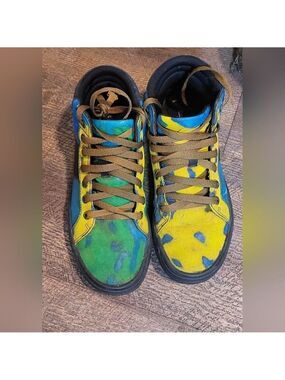 Tredsafe (OOAK) Hi-top Canvas Sneaker